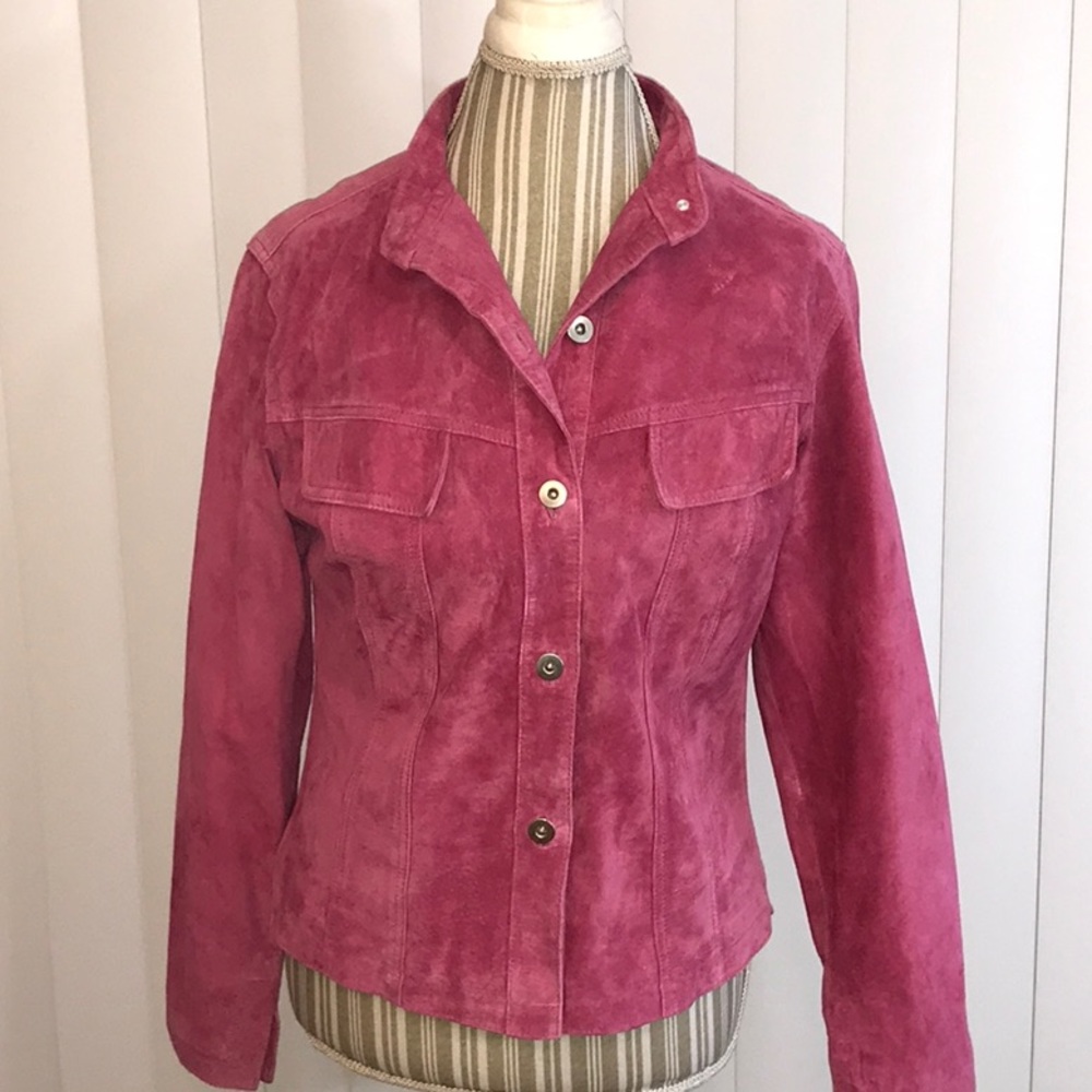 Atelier by B Thomas suede jacket